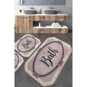 Voten Multicolor Bathmat Set (3 Pieces)