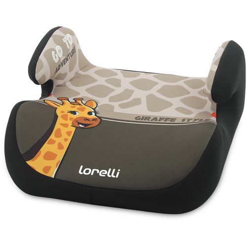 LORELLI TOPO Booster Autosjedalica Giraffe Light Dark Beige 15-36 kg (Grupa 2/3) slika 1