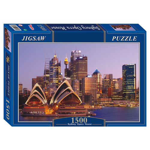 Puzzle / Slagalica Sydney Opera House 1500 kom slika 1