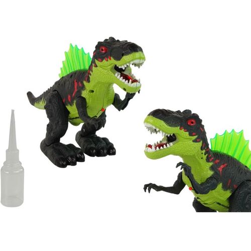 Dinosaur na baterije s parom zeleni slika 4