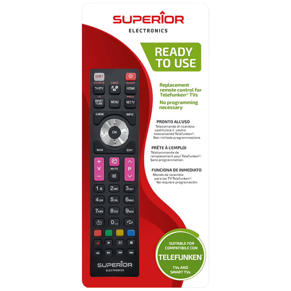 Superior Daljinski upravljač za Telefunken TV prijemnike - RC TELEFUNKEN slika 2