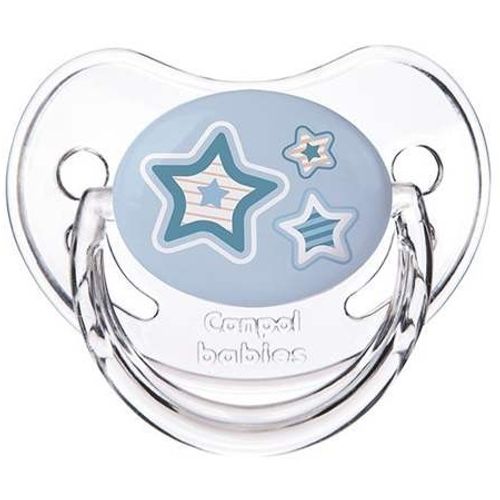 CANPOL BABIES ORTHODONTIC SILIKONSKA VARALICA 0-6M 22/565 "Newborn baby" 1kom - STARS slika 1