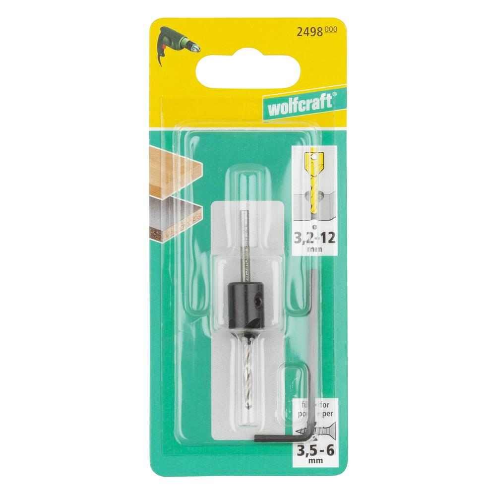 Wolfcraft Svrdlo Za Predbušenje Sa Upuštačem fi 3,2 / 12 mm - 2498000 slika 4