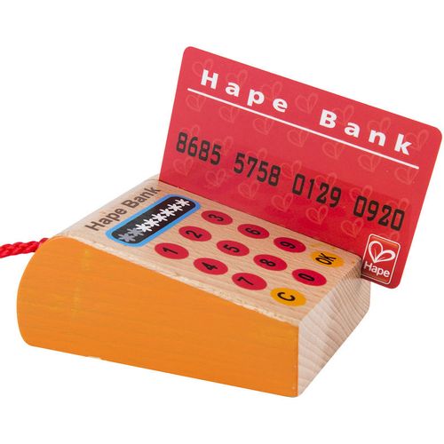 Hape Drvena kasa Checkout Register E3121B slika 6