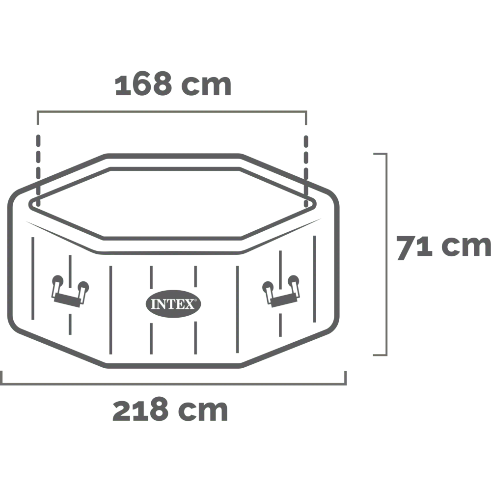 Intex bazen hidromasažni Purespa 218 x 71 cm Deluxe set, model: 28462 slika 13