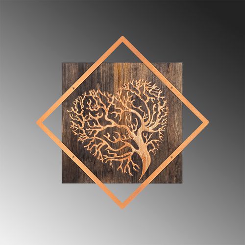 Tree v3 - Copper Walnut
Copper Decorative Wooden Wall Accessory slika 4
