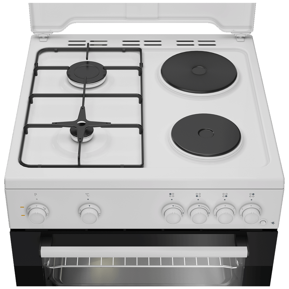 Beko Štednjak kombinovani FBE64010WDN /  2 el.ringle, 2 x plin slika 3