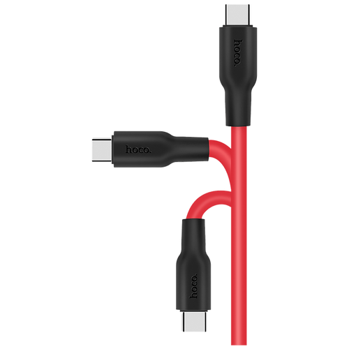 hoco. USB kabel za smartphone,silikonski,1.2 met,2 A, crno/crvena - X21 Silicone Micro USB, Black/Red slika 5