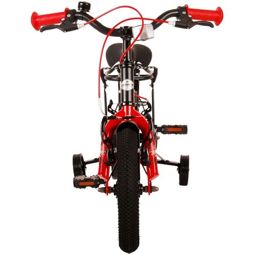 Volare dječji bicikl Thombike 12" s dvije ručne kočnice crno-crveni slika 11