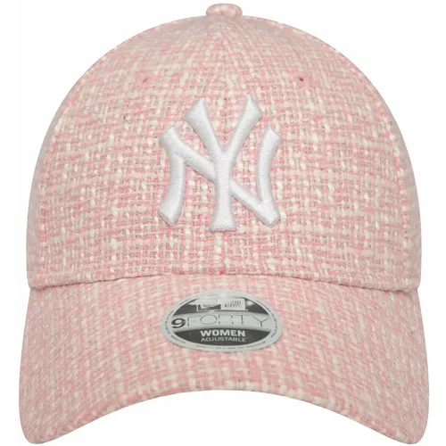 New era wmns summer tweed 9forty new york yankees cap 60434980 slika 2