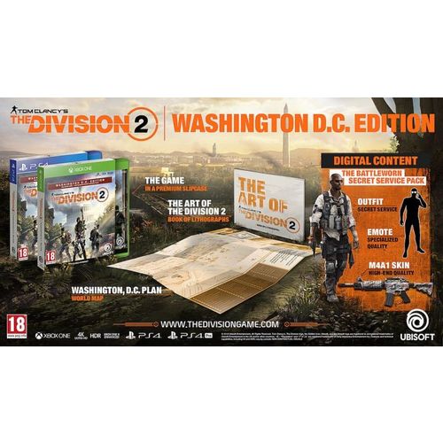 Tom Clancy's The Division 2 Washington DC Deluxe Edition Xbox One slika 2