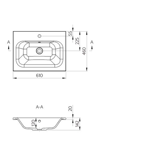 Umivaonik WB0001 61 slika 2