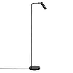 Opviq Podna lampa UMIT, crna, metal, 22 x 22 cm, visins 120 cm, promjer sjenila 3 cm, visina 11 cm, duljina kabla 350 cm, Uğur - 6051