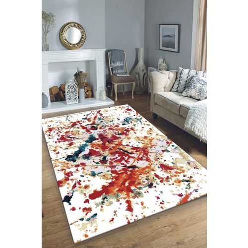 Oil Paint Djt    Multicolor Hall Carpet (80 x 150) slika 1