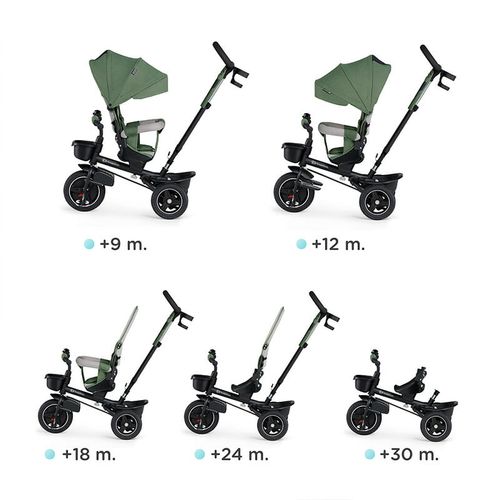 Kinderkraft Tricikl SPINSTEP, roza slika 48