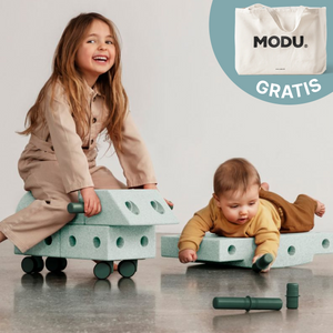 MODU Dreamer set, Ocean Mint / Forest Green + POKLON MODU putna torba