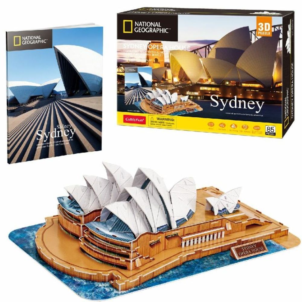 CubicFun 3D Puzzle Sydney Opera House slika 1