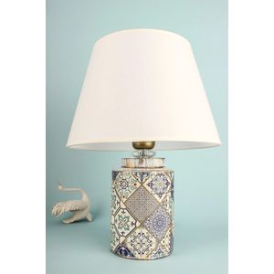 YL686 Bijela Stolna Lampa