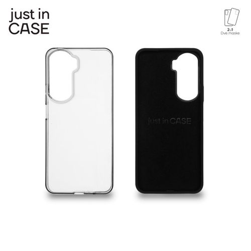 2u1 Extra case MIX paket CRNI za Honor 90 Lite slika 3