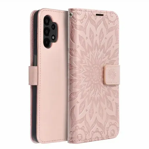 MEZZO Book case preklopna torbica za SAMSUNG GALAXY A13 4G mandala rose gold slika 2