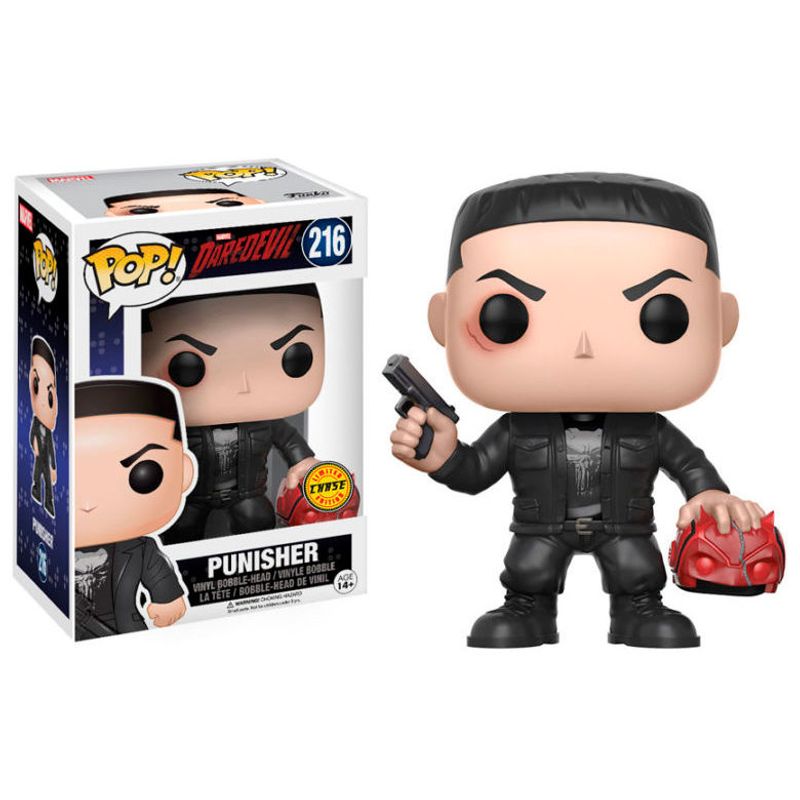 FUNKO POP figura Marvel Daredevil Punisher Chase image