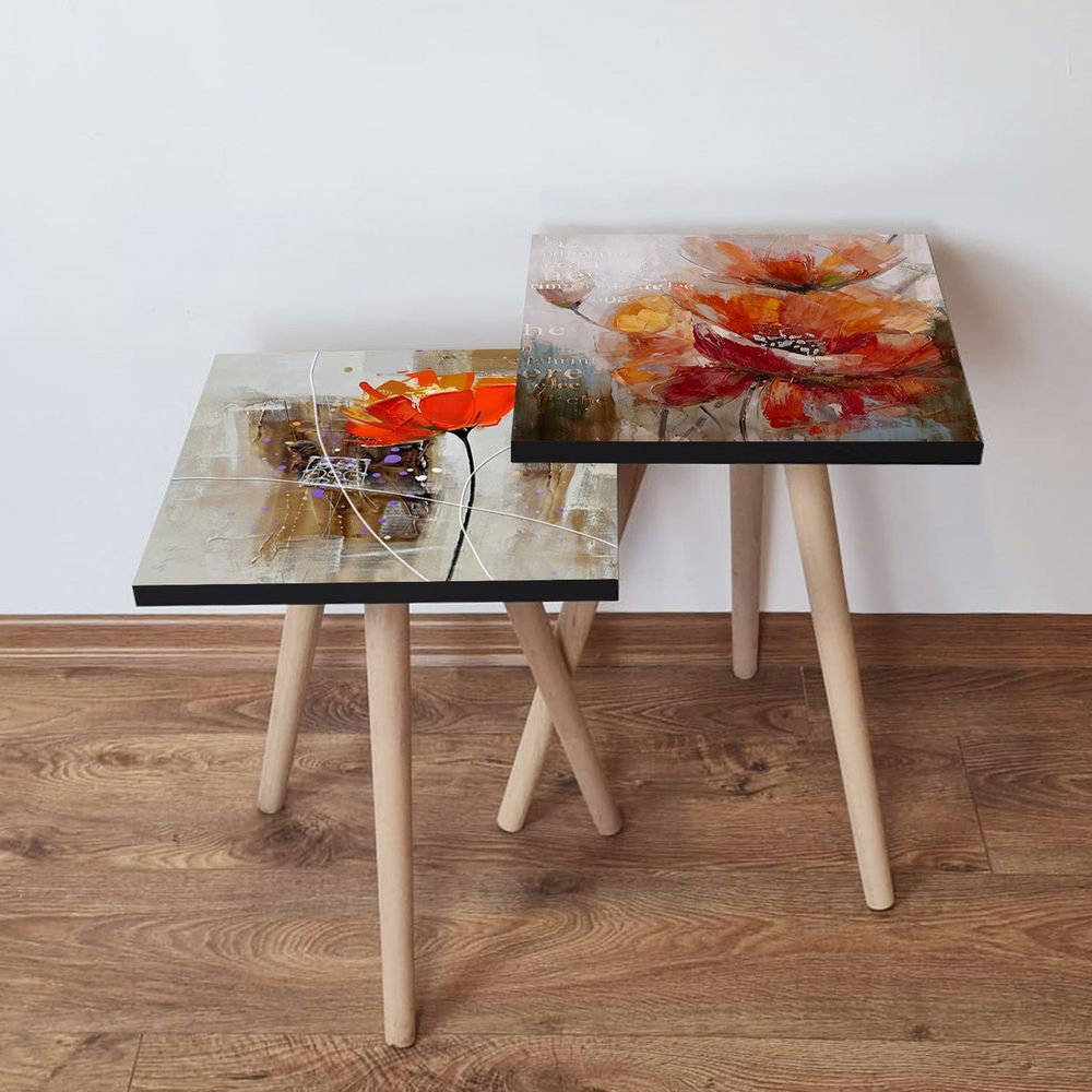 Nesting stolovi 2Shp458 - (2 komada) - boje: više boja slika 1