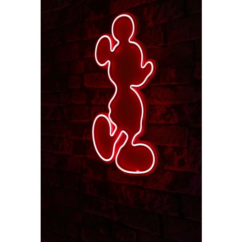 Wallity Ukrasna plastična LED rasvjeta, Mickey Mouse - Red slika 9