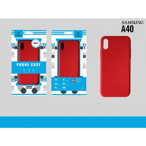 Maskica silikonska za Samsung Galaxy A40 - crvena slika 1