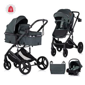Chipolino Kolica za bebe Amore 3U1 BASIL KKAM02505BA