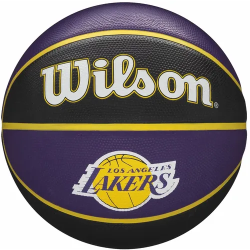 Wilson NBA Team Los Angeles Lakers unisex košarkaška lopta wtb1300xblal slika 3