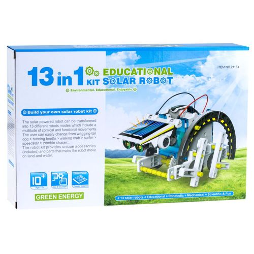 DIY 13u1 robot na solarnu energiju slika 6