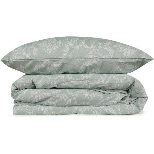 Pure - Water Green Sea Green
White Double Quilt Cover Set slika 3