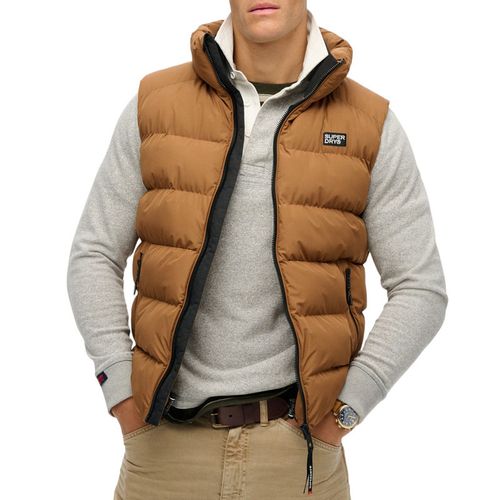 Superdry  Prsluk Sports Puffer Gilet Za Muškarce slika 2