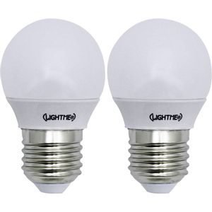 LightMe 5bSA-P250ST-A1 LED Energetska učinkovitost 2021 F (A - G) E27 oblik kapi 3 W = 25 W toplo bijela (Ø x D) 45 mm x 78 mm  2 St.