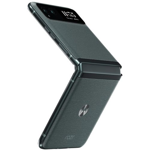 Motorola Moto razr 40 DS Sage Green PAYA0021RS Motorola Moto razr 40, XT2323-1,  6.9" Flex V. AMOLED 1080x2640 px,144Hz, 21:9, Second AMOLED 1.5" 194 x 368px, SM7450-AB 8 Core, 8GB/256GB, Main 64MP+13MP wide, AF, Las. AF, Front 32MP,AGPS,LTEPP,SUPL,GLON., BT 5.3, NFC, Type-C, 4200mAh, S. Green slika 4