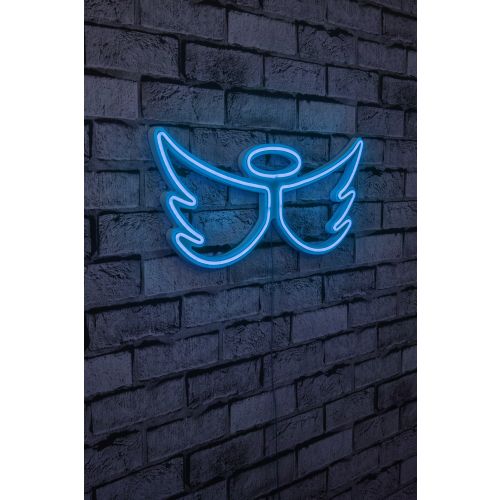 Wallity Ukrasna plastična LED rasvjeta, Angel - Blue slika 1