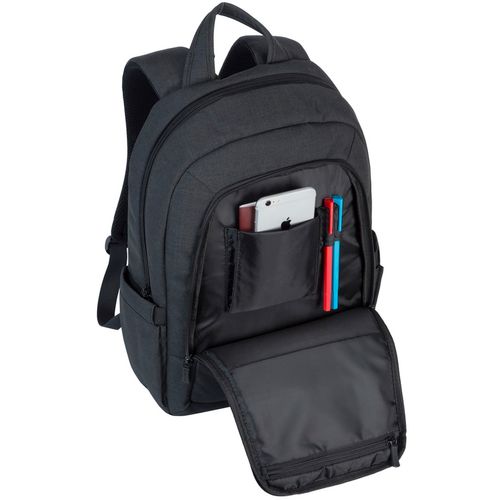 Ruksak RivaCase 15.6" Alpendorf 7560 Black laptop Canvas backpack slika 5
