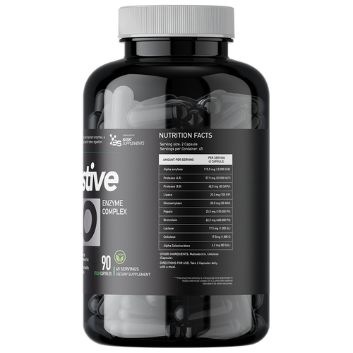 Basic Supplements Digestive Pro / 90 Vegan Capsule slika 3