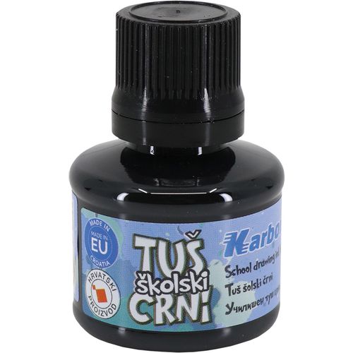 Tuš školski 20ml. crni KARBON slika 1