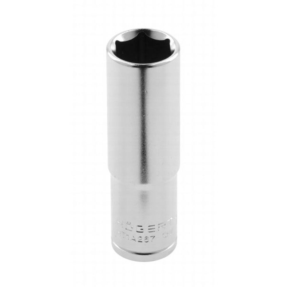 Högert  Ključ nasadni 1/2", 12 mm, dugi, CrV slika 1
