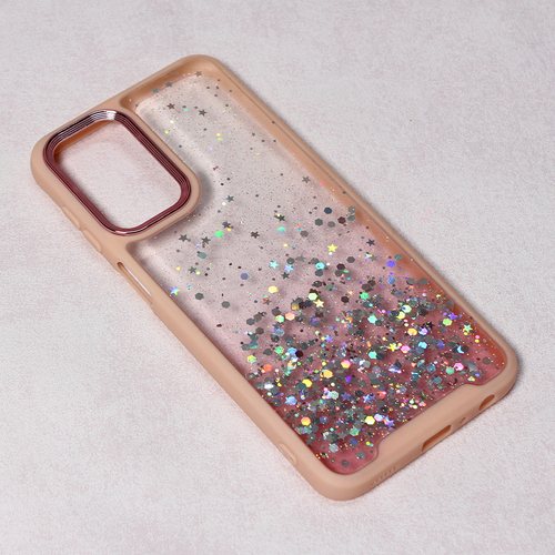 Torbica Dazzling Glitter za Samsung A235F Galaxy A23 4G/5G roze slika 1
