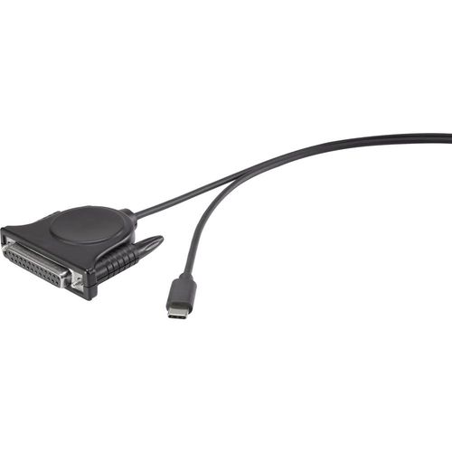 Renkforce paralelno sučelje adapter [1x muški konektor USB-C® - 1x 25-polni ženski konektor D-Sub] slika 1