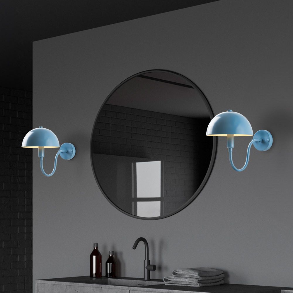 Zidna Lampa Togg - 14824, boje: Plava slika 3
