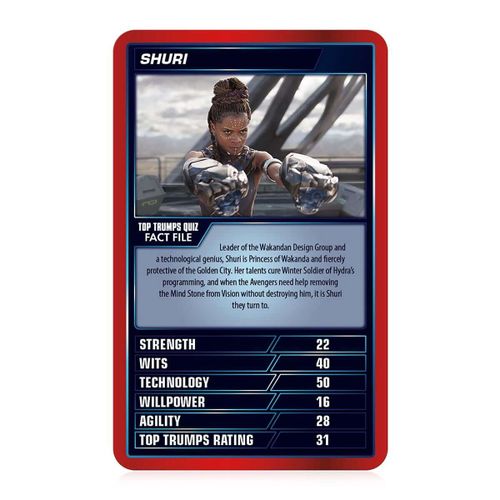 TOP TRUMPS - SPECIALS - MARVEL CINEMATIC slika 5