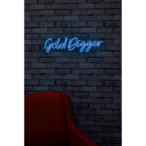 Wallity Ukrasna plastična LED rasvjeta, Gold Digger - Blue slika 2