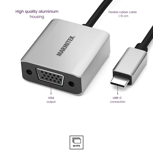 MARMITEK, USB Type-C na VGA adapter slika 4