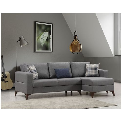 Kristal Rest 2+Corner - Dark Grey Dark Grey Corner Sofa-Bed slika 1