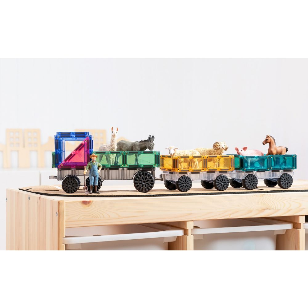 Connetix Magnetne pločice za slaganje Pastel Transport Pack, 50kom slika 6