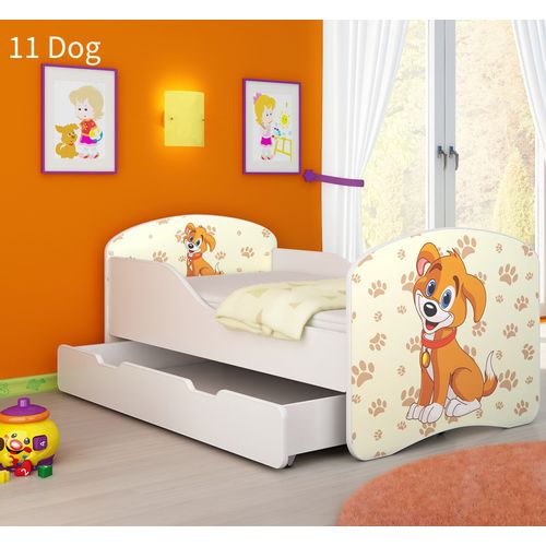 Dječji krevet ACMA s motivom + ladica 160x80 cm - 11 Dog slika 1