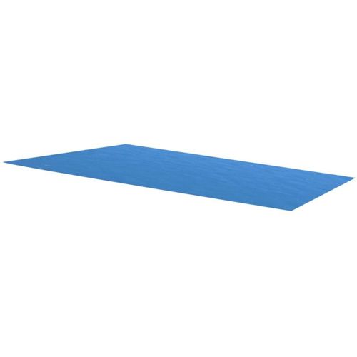 Pravokutni plavi bazenski prekrivač od PE 549 x 274 cm slika 1